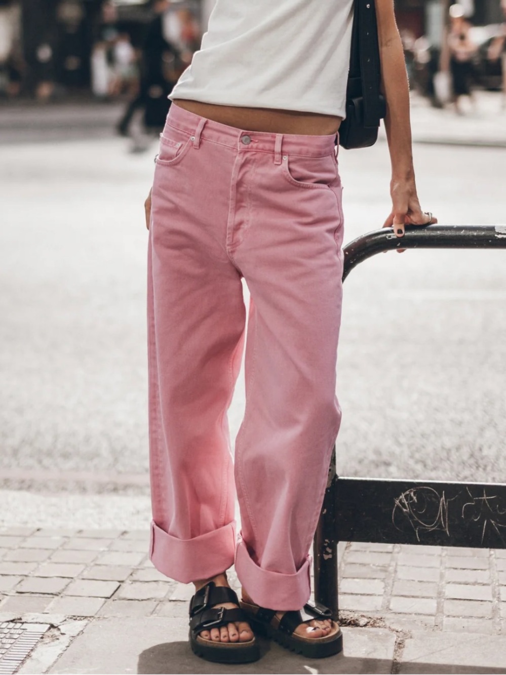 NWT | Mikuta | The Pink Baggy Jeans | 30